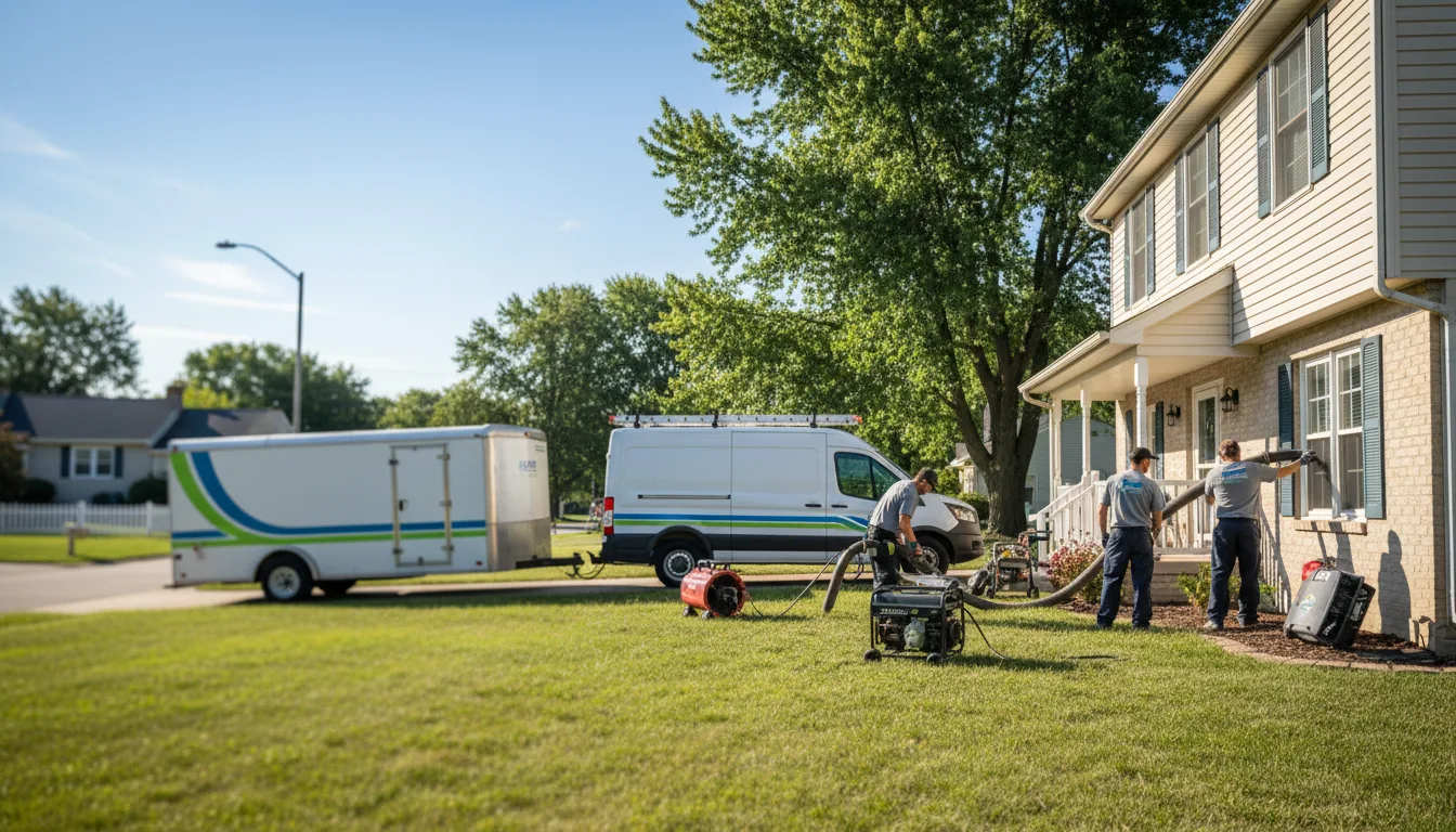 Flooded Basement Restoration And Cleanup With Repair in Lakeville, NY near me